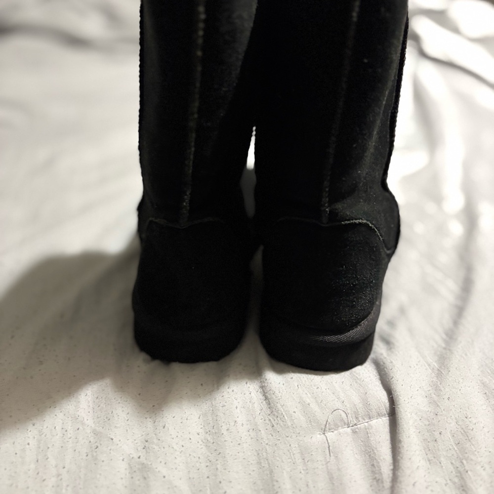 BearPaw Black Winter Rain Boots